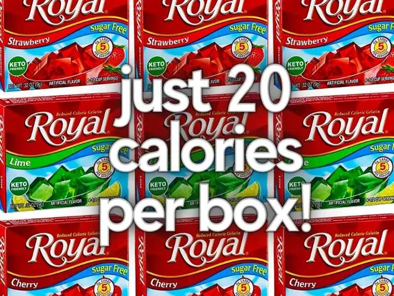 royal sugar free jello flavors