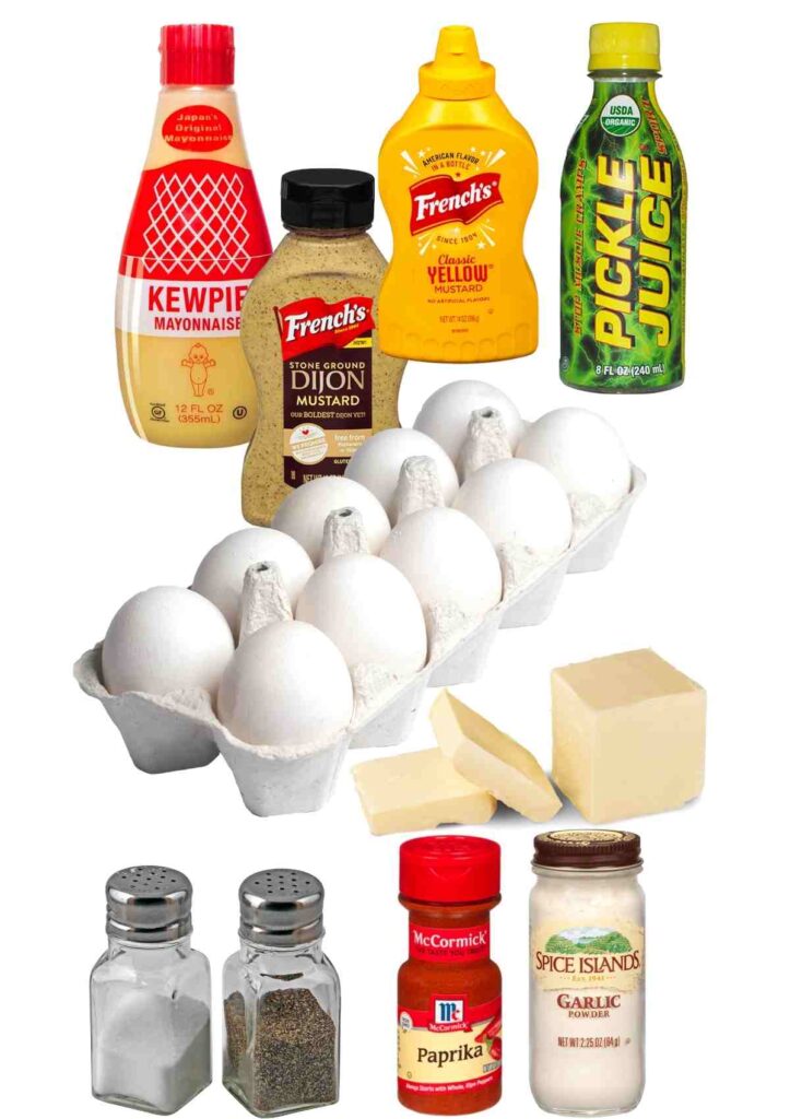 Million Dollar Deviled Eggs - Best Under 1 Net Carb Recipe deviled eggs ingredients