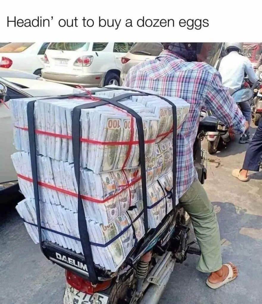 egg prices meme