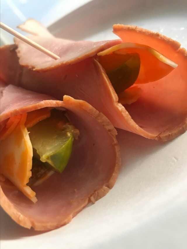 Easy Keto Ham Lunch