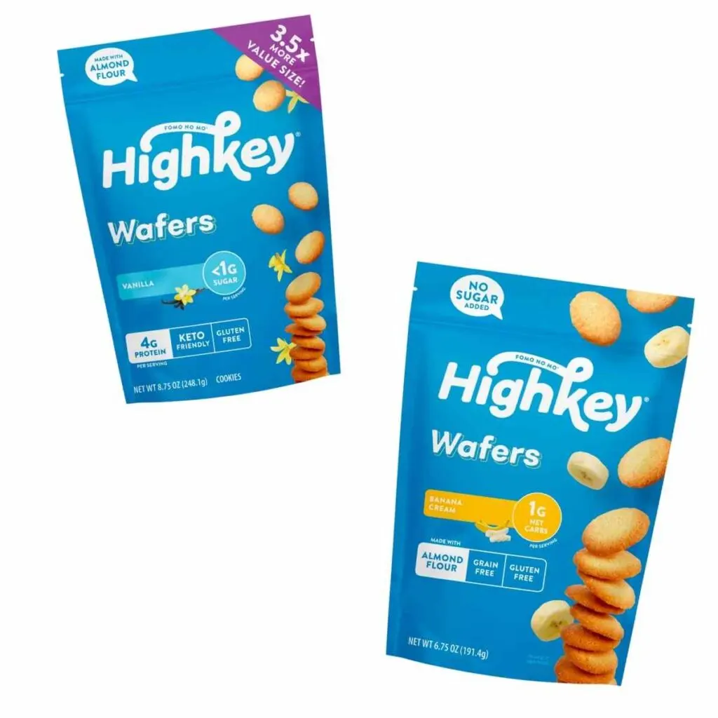 Highkey Cookies Review - Best Keto 1 Net Carb Cookie? 7 highkey wafers keto