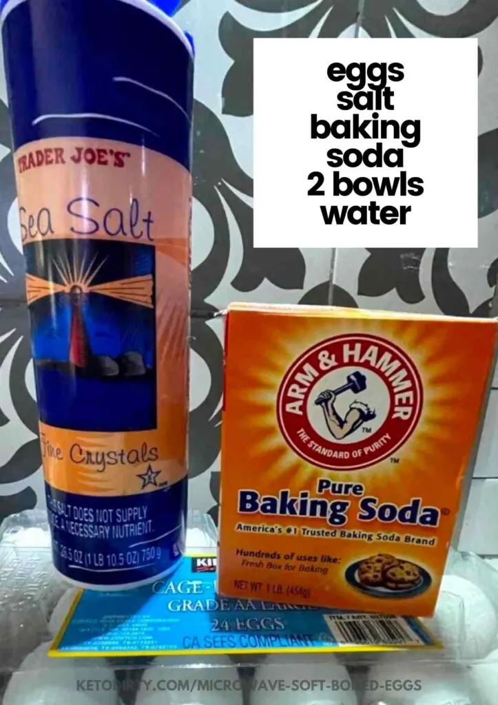How To Microwave Soft Boiled Eggs in 6 Minutes - Super Easy! 2 perfect soft boiled eggs microwave ingredients