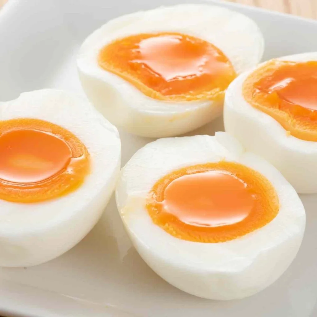 runny yolk soft boiled eggs microwave