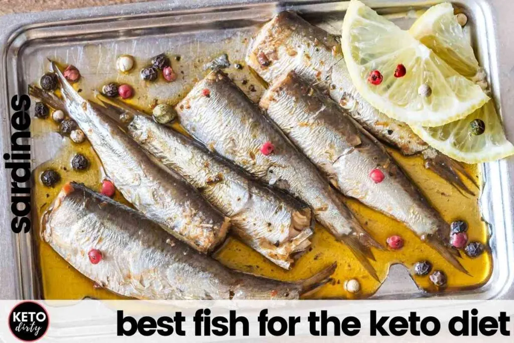 sardines mackerel fish for keto