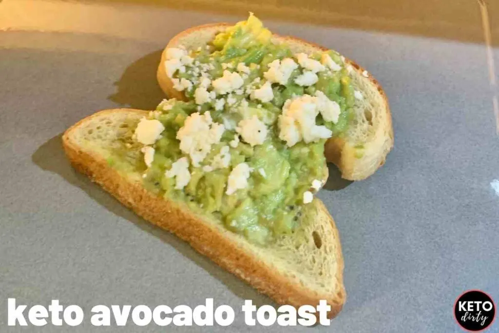 Keto Toast - Enjoy Bread Again Without Guilt - 2 Net Carbs 7 keto avocado toast