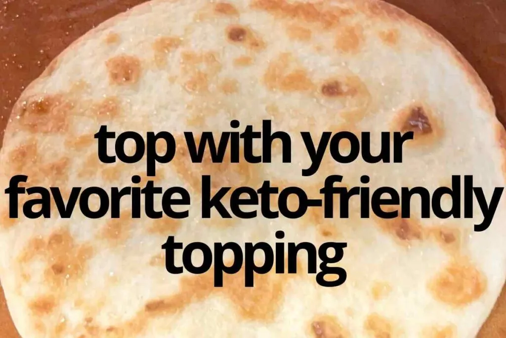 Low Carb Tostadas - Easy to Make and Just 4 Net Carbs 5 keto tostadas top with your favorite keto-friendly toppings