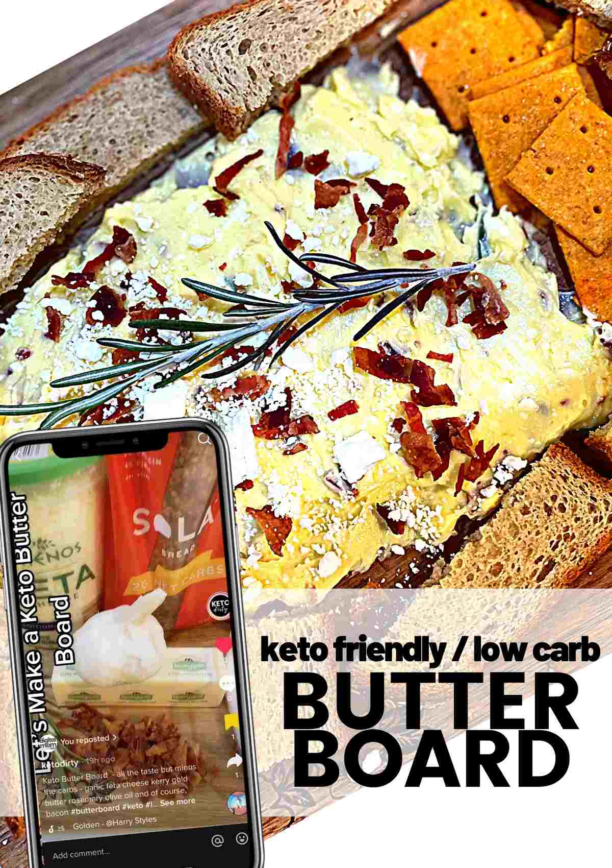 low carb butter board