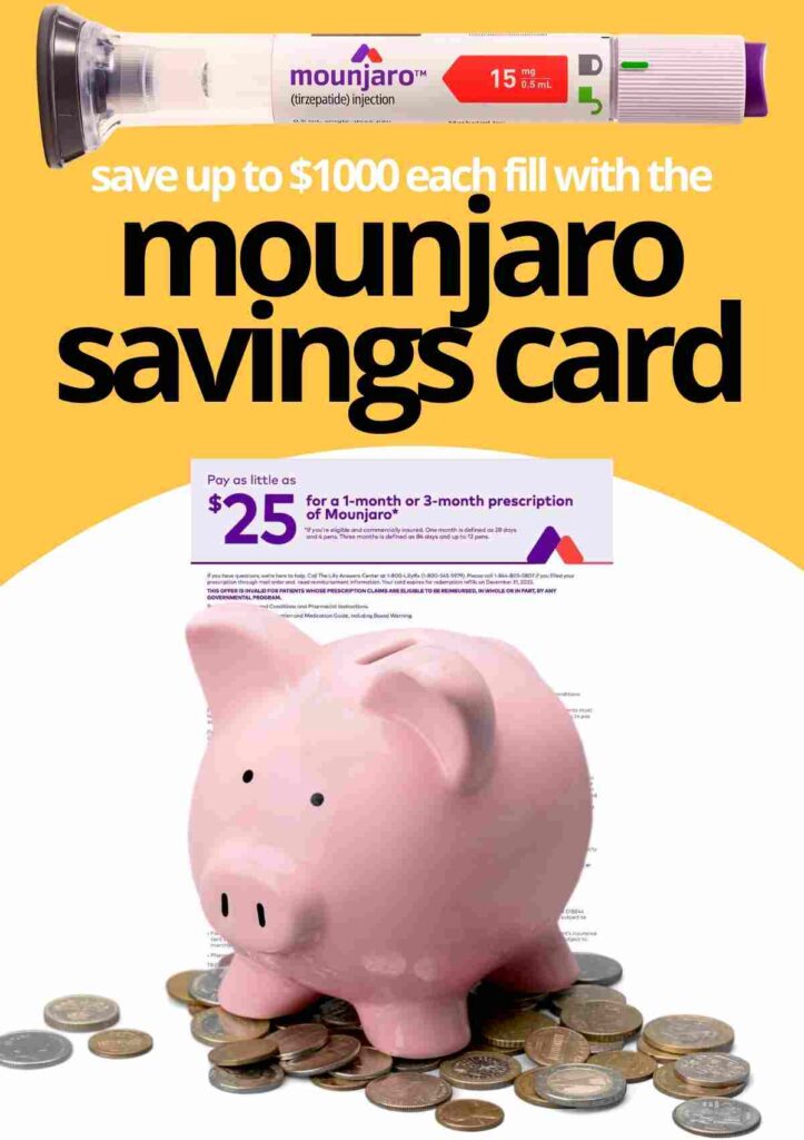 mounjaro coupon savings card