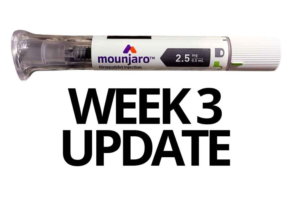 mounjaro week 3 update