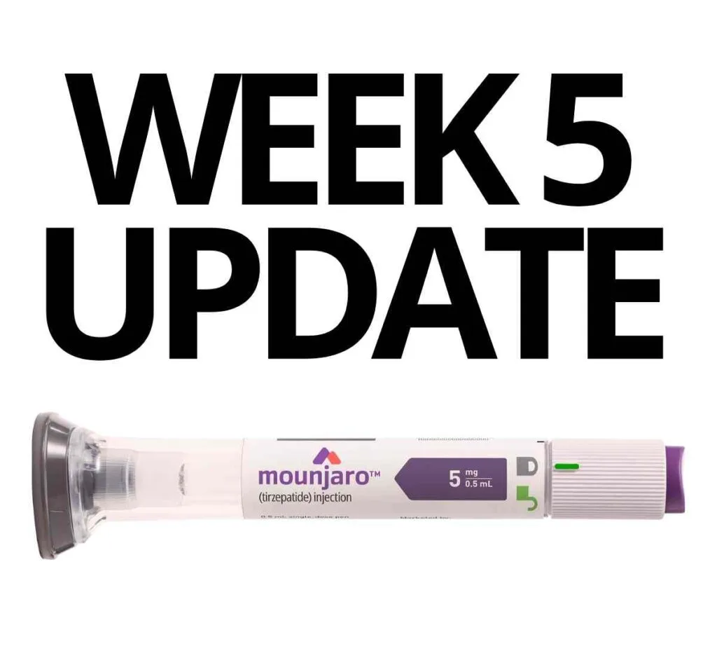 Mounjaro Week 5 Update - Losing Pounds and Hello Side Effects 1 mounjaro week 5