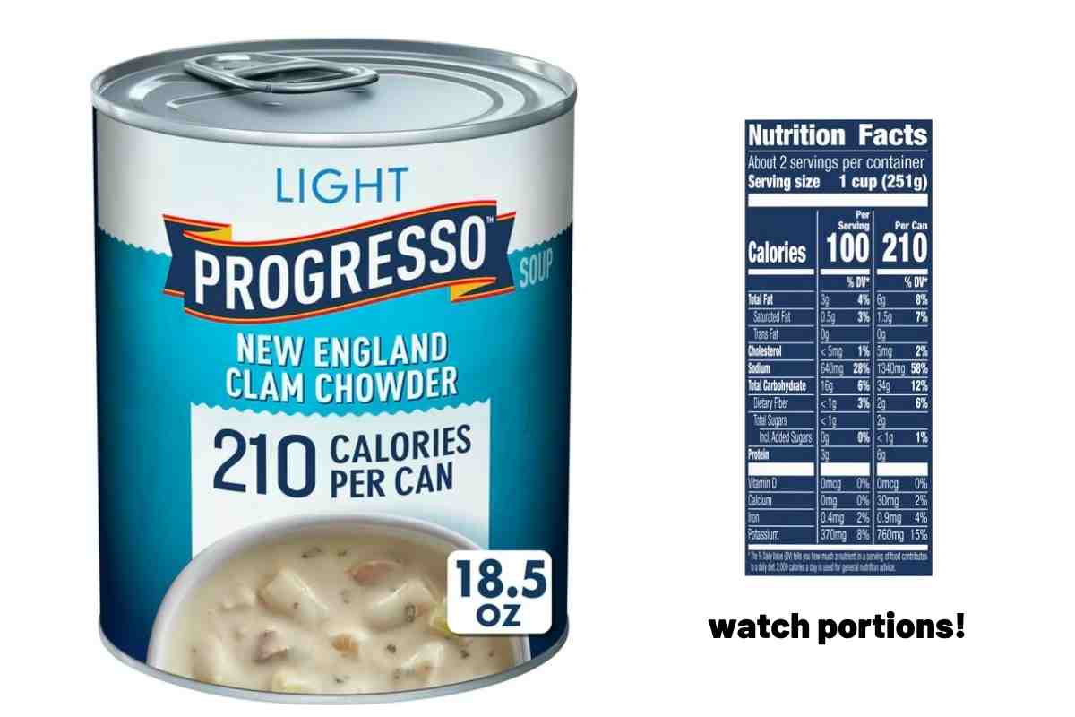 Low Carb Canned Soup - 10 Best Keto Friendly Options new england clam chowder soup