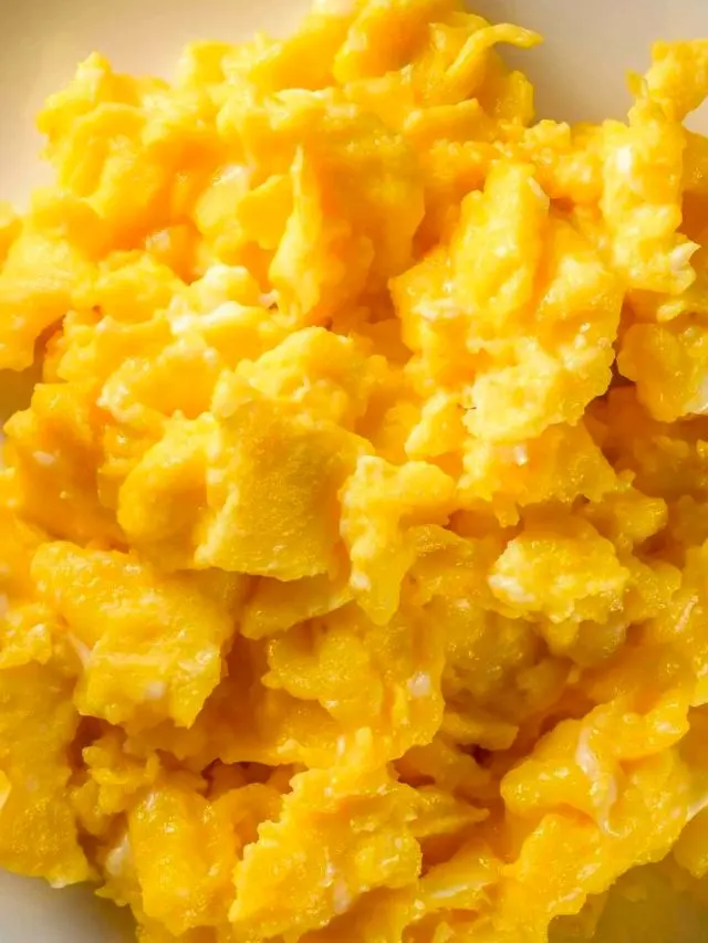 ricotta scrambled eggs web story