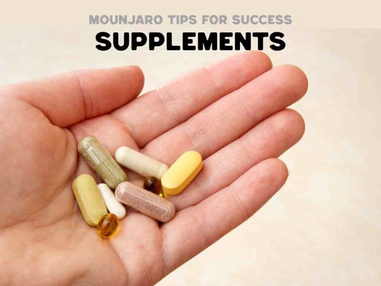Supplements To Take While On Mounjaro
