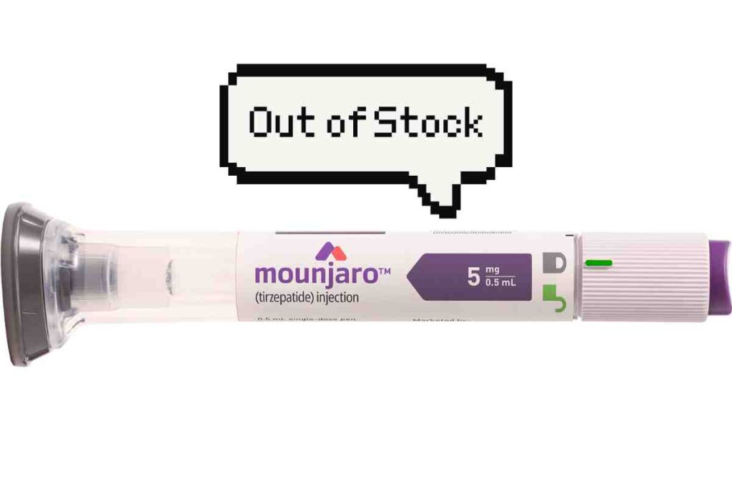 mounjaro 5mg out of stock