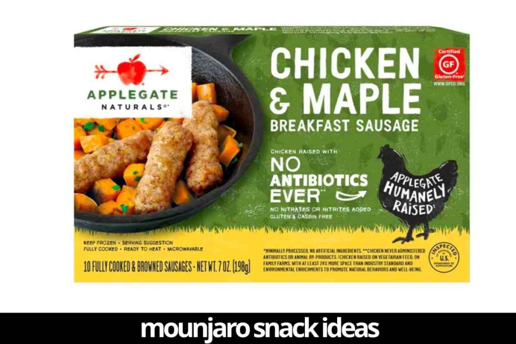 applegate chicken and maple mounjaro snack