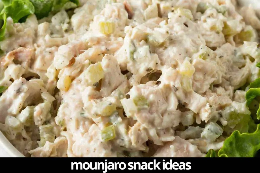 chicken salad snack idea