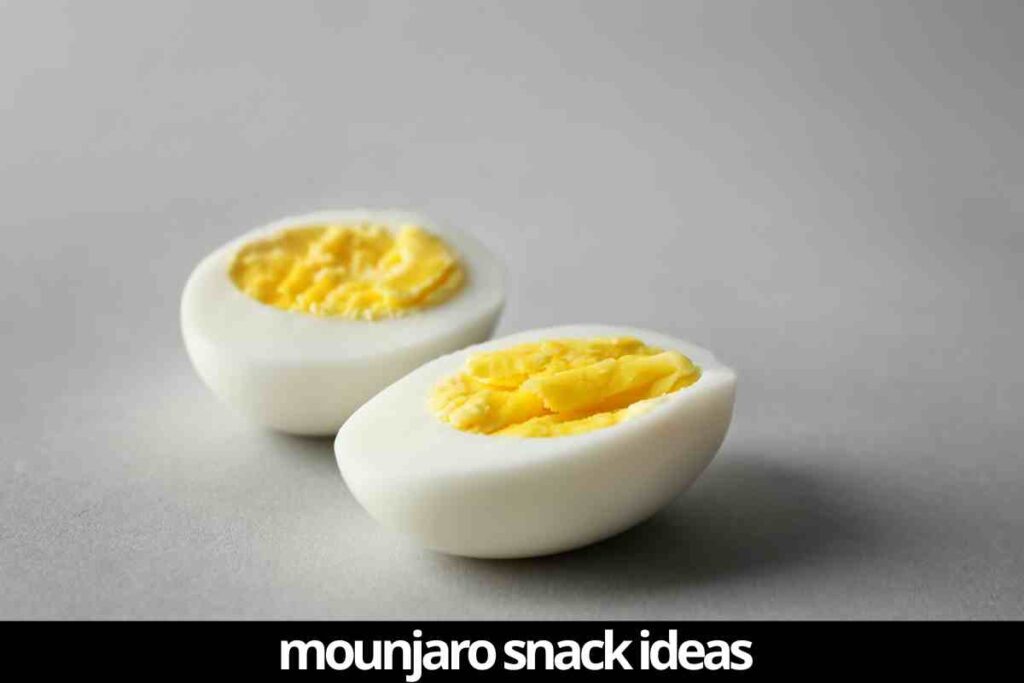 hard boiled egg snack idea