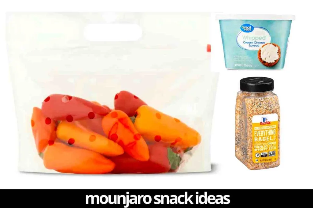 50 Best Mounjaro Snacks to Munch On Thru Out the Day 5 peppers with cream cheese