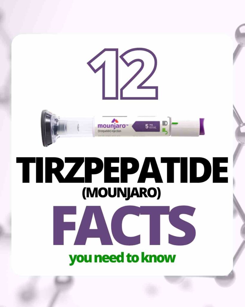 12 tirzepatide mounjaro facts you need to know