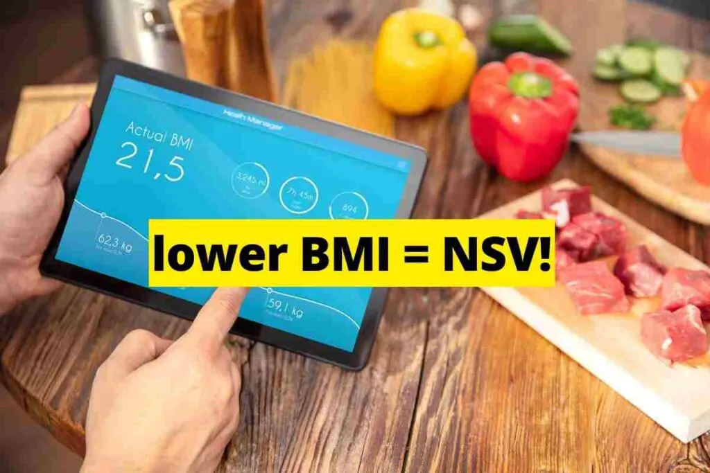 lower bmi non scale victory example