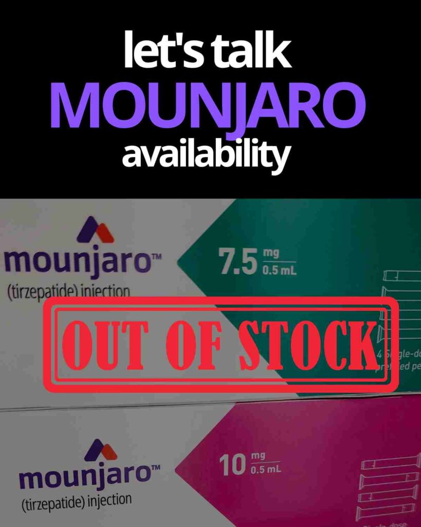 lets talk mounjaro availability