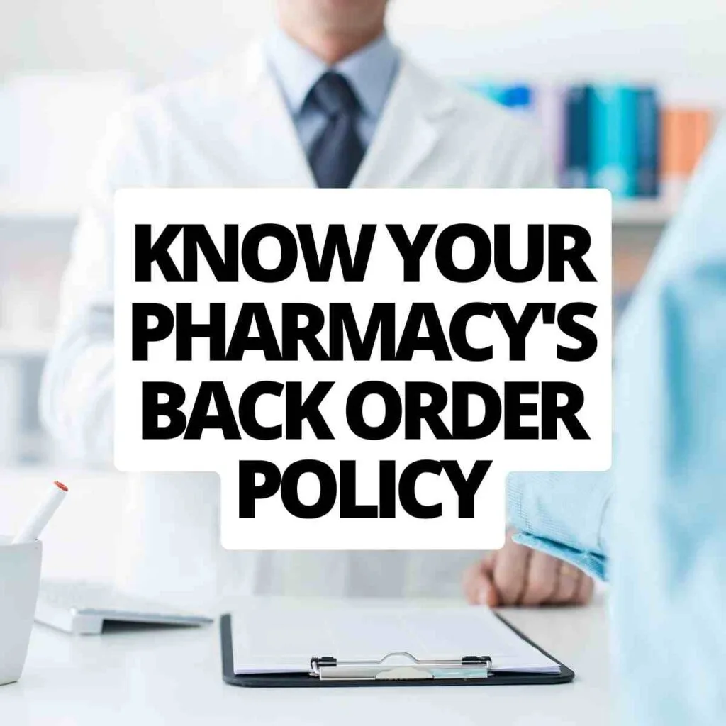 Mounjaro Availability: 3 Helpful Things to Know 4 know your pharmacy's back order policy