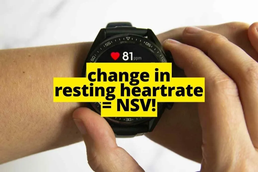 change in resting heartrate with weight loss is non scale victory