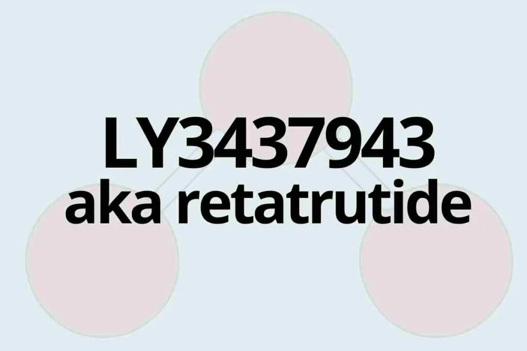 LY3437943 aka retatrutide