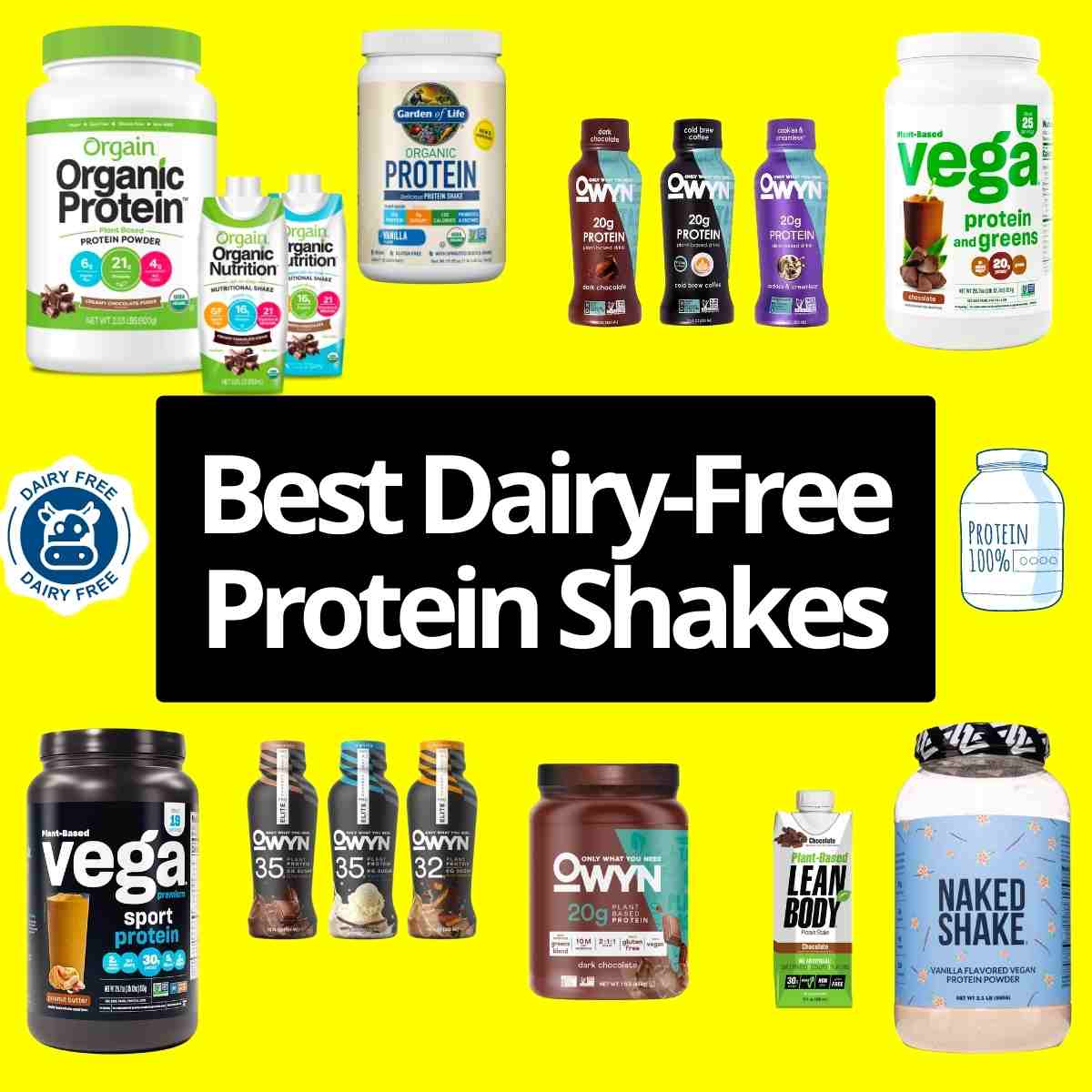 dairy free protein shakes