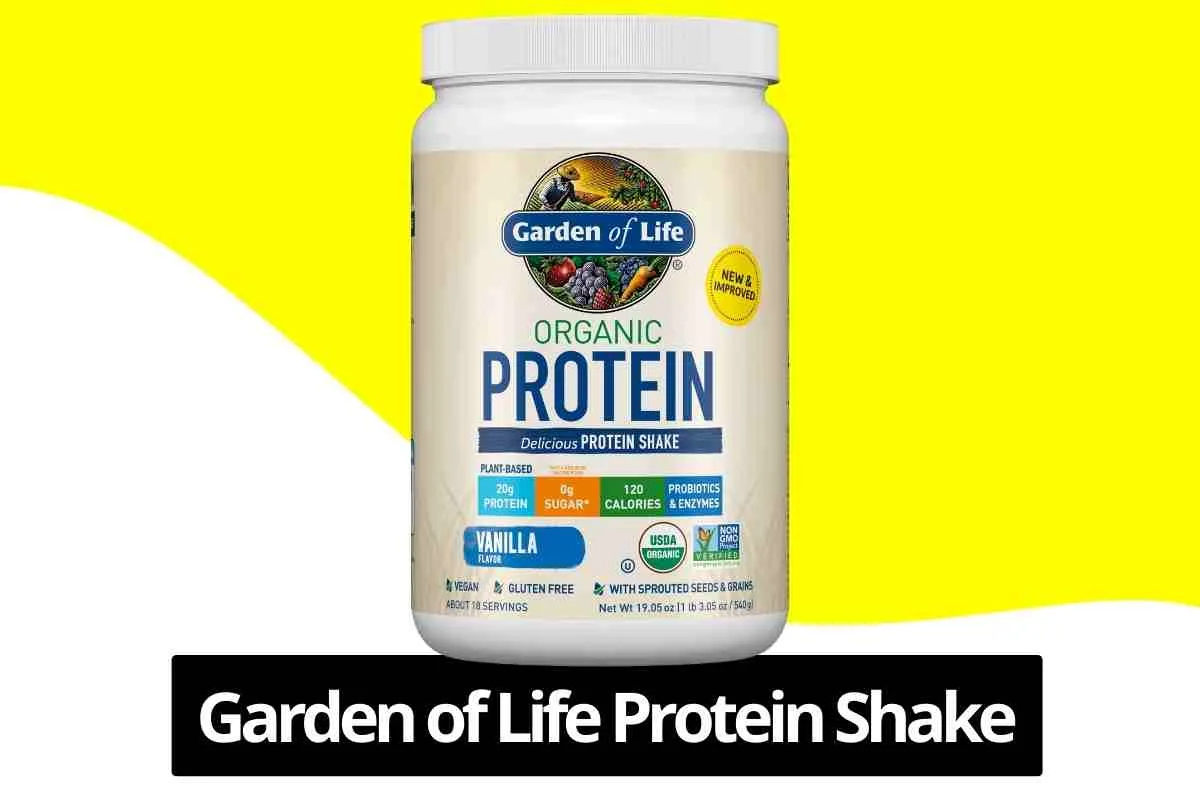 garden of life protein shake vegan