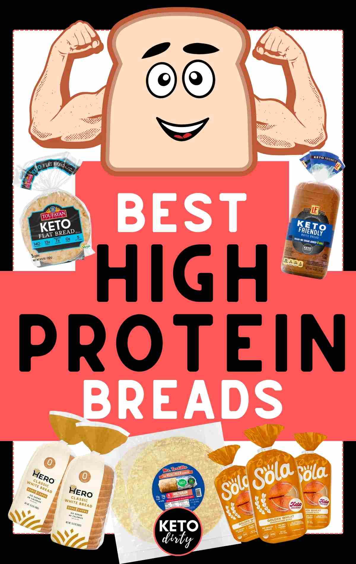 best high protein breads