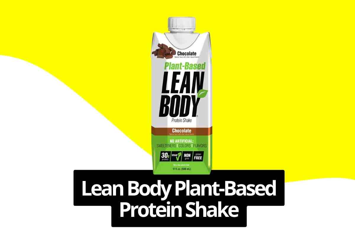 lean body protein shake plant based