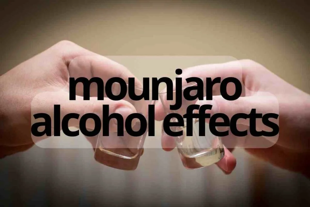 mounjaro alcohol effects