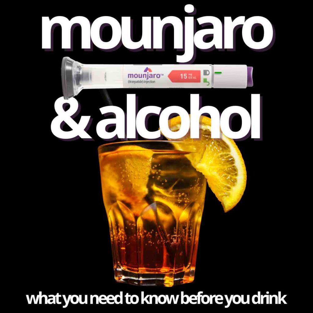 mounjaro and alcohol information what to know before you drink