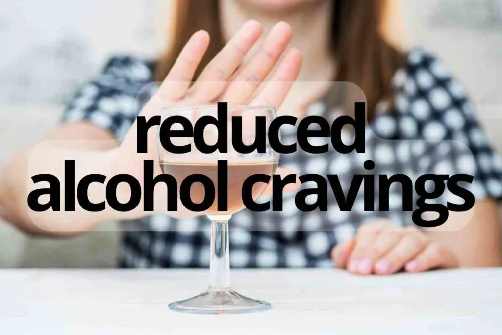 reduced alcohol cravings