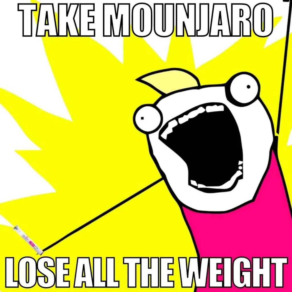 take mounjaro lost all the weight