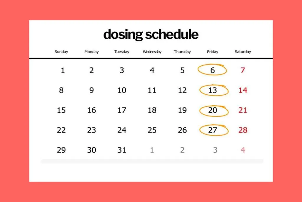 mounjaro dosing schedule weight loss