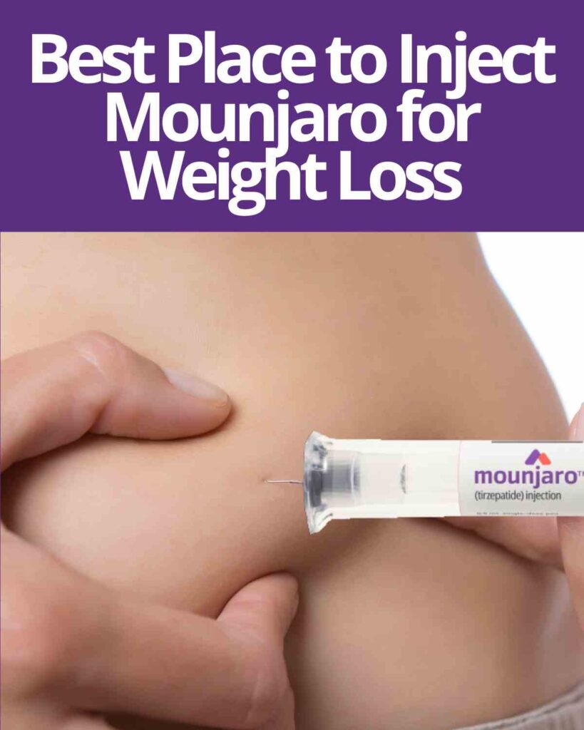 Where to Inject Mounjaro for Weight Loss