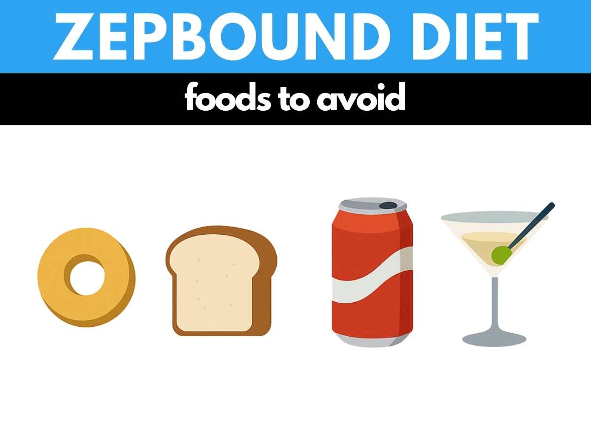 Zepbound Diet 101: What to Eat for Success and What to Avoid Zepbound diet foods to avoid including donuts, white bread, soda, and alcohol